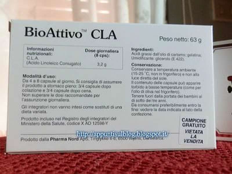 BioAttivo CLA, metabolismo sveglio e all'erta per perdita peso