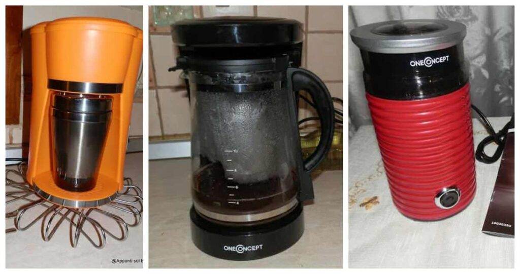 OneConcept: caffè americano, macina caffè e bevande squisite