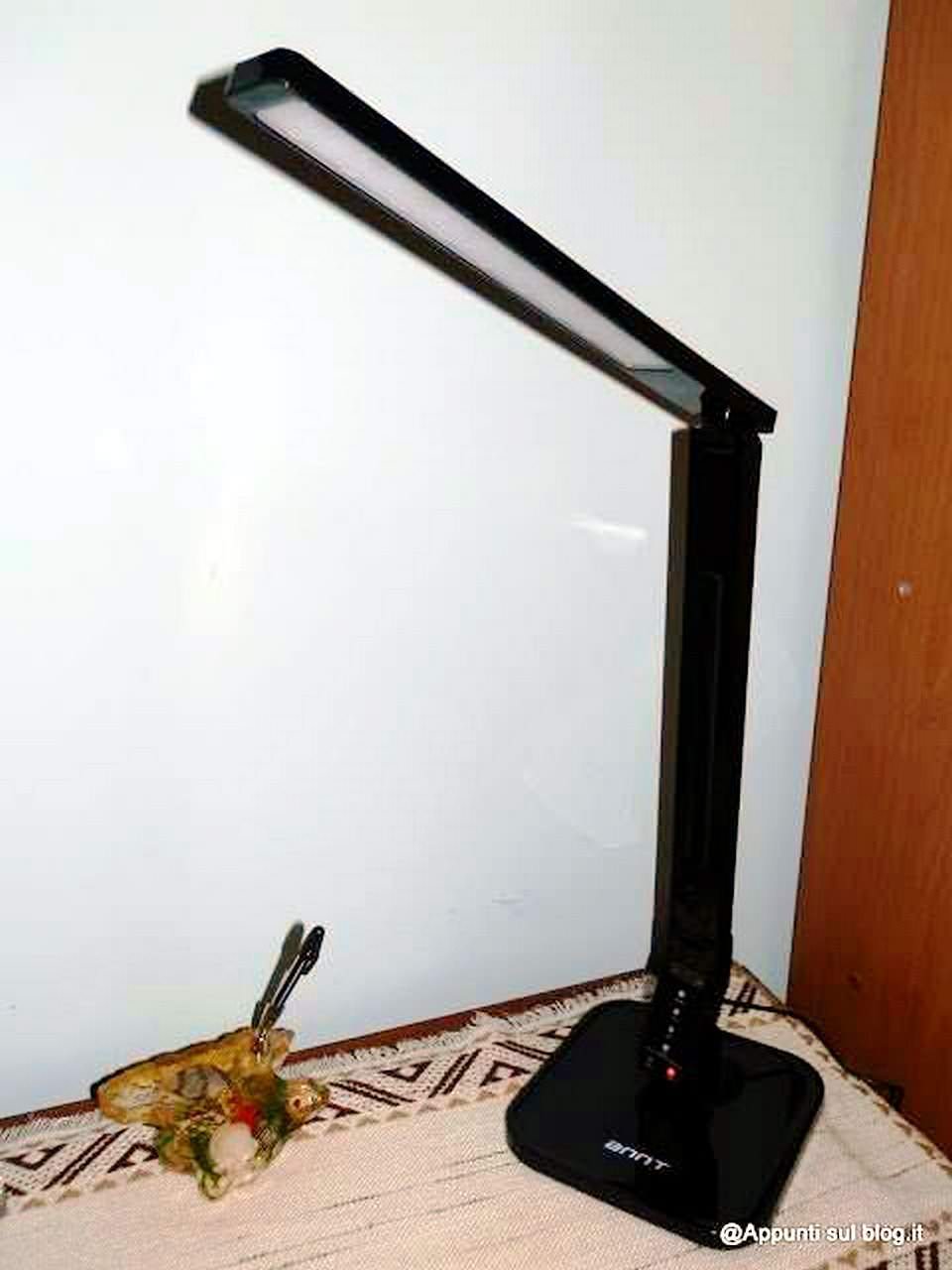 ANNT® 14W Lampada LED da tavolo con Porta USB e funzione timer