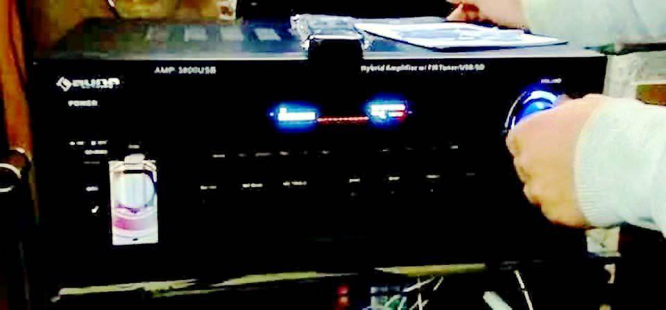 Auna AMP-3800 amplificatore per karaoke
