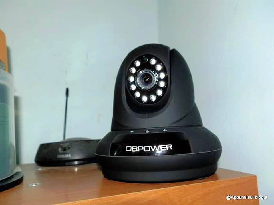 DbPower IP Camera dall'occhio vigile