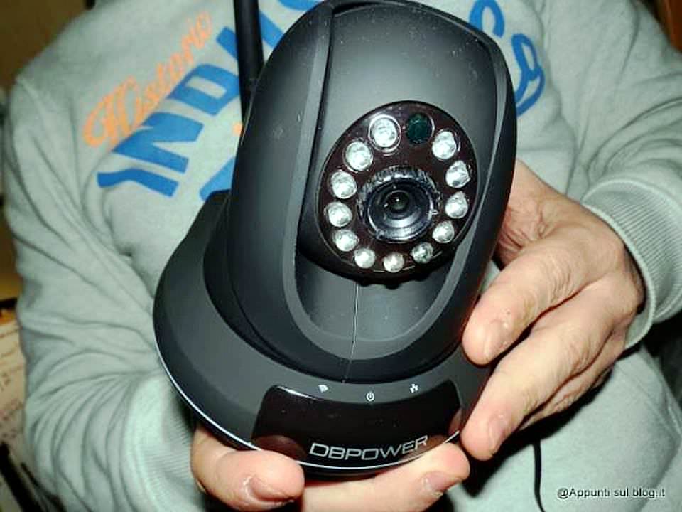 DbPower IP Camera dall'occhio vigile