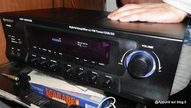 Auna AMP-3800, amplificatore per karaoke
