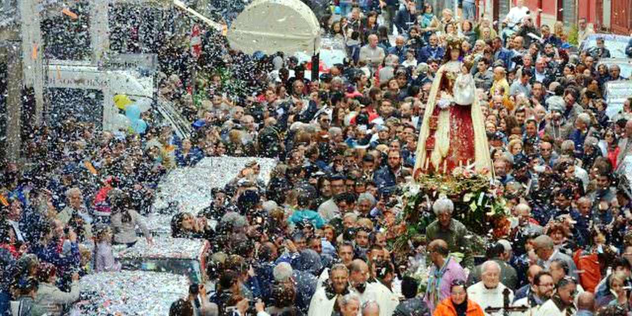 Pagani: processione madonna delle Galline 2019
