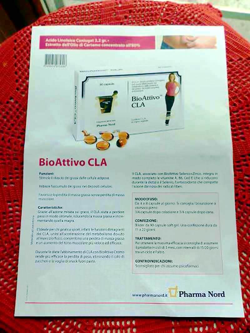 BioAttivo CLA, metabolismo sveglio e all'erta per perdita peso