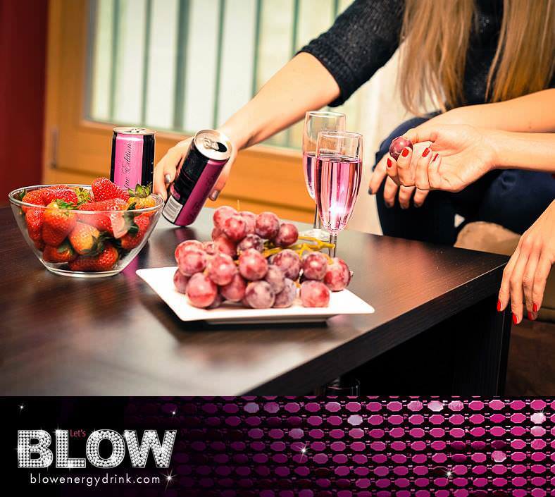 BLOW Pink Champagne, l'Energy Drink per ricaricare le nostre energie