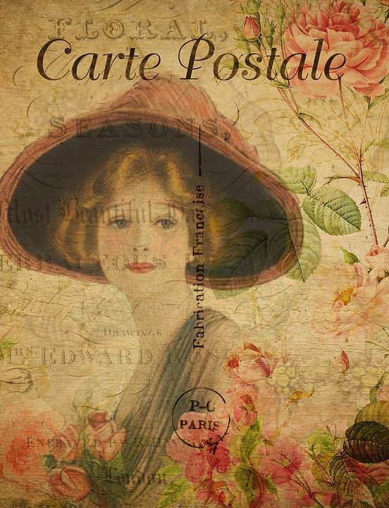 Cartoline d'epoca, donne e stili che cambiano