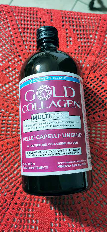 Gold Collagen Vegan, integratore per pelle, capelli e unghie