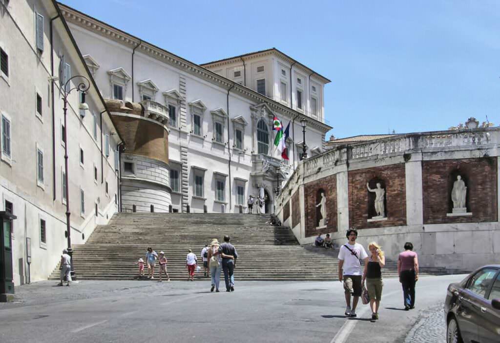 Palazzo del Quirinale a Roma. Quirinale cosè?